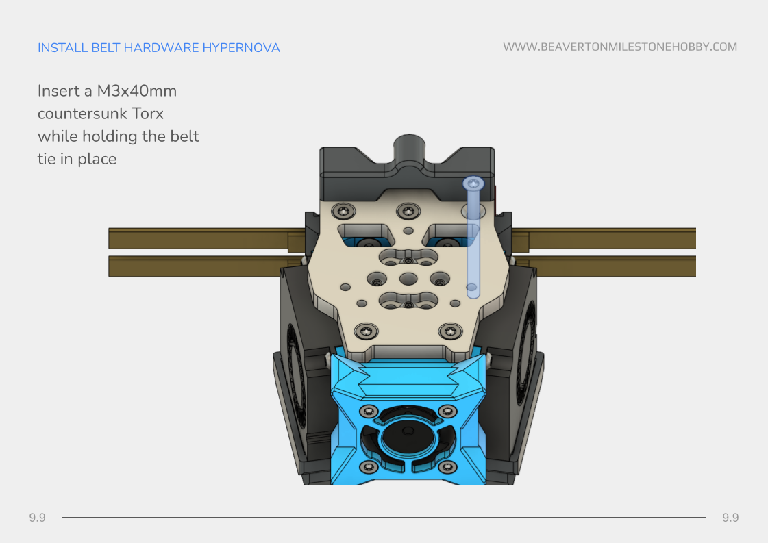 Hypernova Printhead build step forty